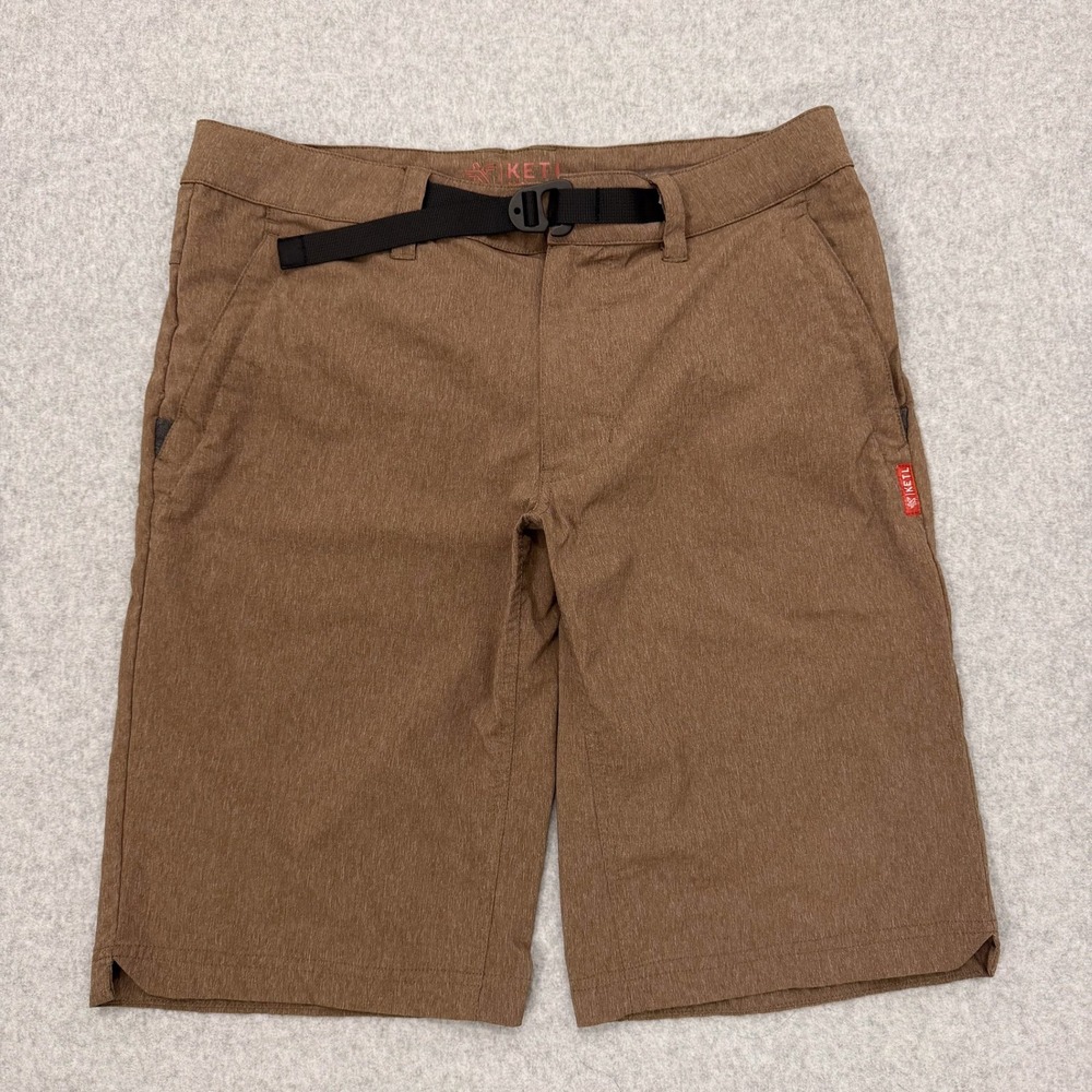 KETL Mountain Shorts Mens S Brown V1 Virtue Hybrid